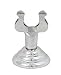 NEW, Triton/Harp-Clip Place Cards, Place Card Holder, Menu Holder, Banquet Table Place Card Holders, Chrome, Cast-Iron Base - 1 Dozen