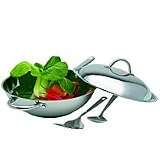 Stainless Steel Professional Wok Stir-fry Set
