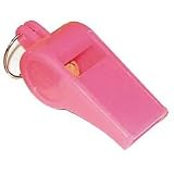 Olympia Plastic Whistle (Neon Pink) - Quantity of 60