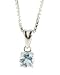  : AQUAMARINE BIRTHSTONE NECKLACE
