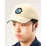 [EA915E-55] フリーサイズワークキャップネイビーGロゴの画像