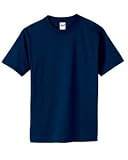 Anvil 979 Mens Basic Cotton T-Shirt, X-Large, Navy