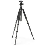 8121 4-Section 8x Carbon Fiber Tripod