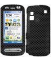 Nokia C6 Lattice Snap-on Cover Faceplate/Executive Protector Case (Black)