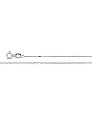 Solid Box Chain 14K Gold White Ch80 16 Inch