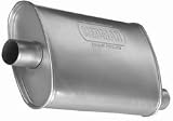 Hedman 25570 Mufflers - TURBO MUFFLER 2-1 4 X 2- Turbo Muffler; Exhaust Muffler 14 in. Case; 2.25 in. Inlet; 2.25 in. Outlet Turbo Muffler; Exhaust Muffler 14 in. Case; 2.25 in. Inlet; 2.25 in. Outlet
