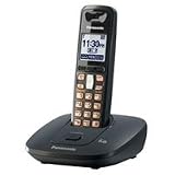 Panasonic Dect 6.0 Titanium Black Cordless Phone  (KX-TG6411T)