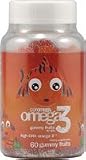 Coromega Omega 3, high - DHA Gummy Fruits, 60-Count