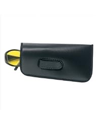 Crews Eyeglass Case w Belt Clip BLACK - Safety Glasses case by Crews
