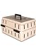Pet Supplies : Cabin Kennel Solid Top Carrier 17 X 12 X 8