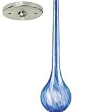 Tech Lighting 700FJSAVB Savoy Mini Pendant - Blue Contemporary Includes 700FJ4RFS Canopy