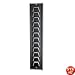 Lathem Time 12-BB Heavy-Duty Steel Badge Rack, Holds 12 Credit-Card Sized Id Cards And Badges