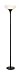 Remote Control Floor Lamp - Black