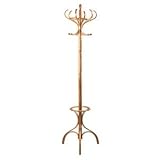 Acabado Coat Stand Oak Finish Solid Birch Wood Floor Standing Stylish  from PRIME FURNISHING