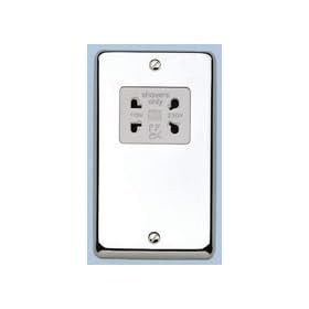 Chroma Plus Dual Voltage Shaver Socket