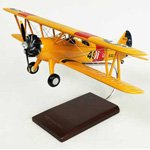 N2S-2/3/4 Stearman Yellow Peril 1/22 Scale Model Aircraft