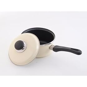 Judge Jd07 Saucepan Enamel Vanilla 20cm