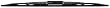 PIAA 95035 Black Silicone Single Wiper Blade - 14