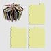 7gypsies 17770 Photo Carousel Cardstock Refill Pks Manilla Tag EA 5 W X 6 3/4 H