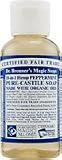 Dr. Bronner's Organic Pure- Castile Liquid Soap Peppermint - 2 fl Oz