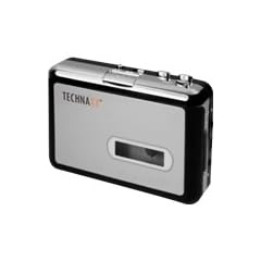 Technaxx DigiTape DT-01 Digitales Konvertierungsger�t f�r Audio-Kassetten schwarz/silber