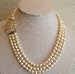 3-Strand Pearl Necklace