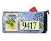 Hydrangea Splender Addressable Magnetic Mailbox Cover Fits Standard Mailbox