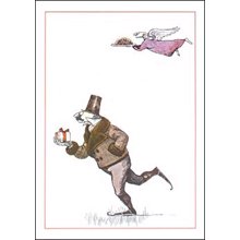Edward Gorey- New Christmas Skates Notecard Set (12 Cards)