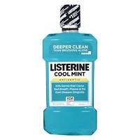 Listerine Antiseptic Mouthwash, Cool Mint, 33.8 Ounce