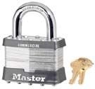 Master Lock No. 15KD Padlock, Keyed Different