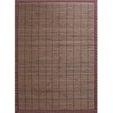 Anji Mountain Villager Coffee Bamboo Rug 2'X3' (Coffee) by ANJI MOUNTAIN BAMBOO RUGS