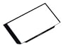 Sony PCKLM1AM Semi-Hard Plastic LCD Screen Cover Protector for NEX-3, NEX-5, SLT-A33, and SLT-A55 Alpha Camera Models