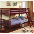 Coaster Corinth Twin over Cherry Finish