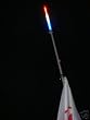 NEW RV 22' TELESCOPIC FLAG POLE / LED CAMP LOCATOR SET