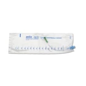 Click here to buy Apogee Closed System Intermittent Catheter - 16 Fr. 16 Firm - Box of 100 by Hollister.