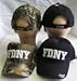 Baseball Style Embroidered Heavyweight Cap - FDNY Fire Department New York BLACK