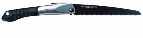 Tajima ALOR-A240 - Aluminist Black 240, Folding Contractor Saw, 9.4 inch 9 TPI Fluoro-Coat Blade