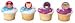 Bratz Babyz Cupcake Party Rings
