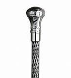 Sparkling Silver Knob Cane Sparkling Silver Knob Cane
