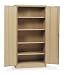 Edsal 1UFD6 Unassembled Storage Cabinet, Standard, Tan