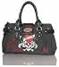 ED HARDY CANVAS/LEATHER DIDDY BAG