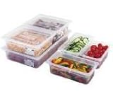 Translucent Food Pan Half Size - 4'' deep