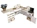Arrow 98401DL Betty White DUAL Sew Mach & Serg Cabinet