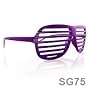 NEW KANYE STRONGER SHUTTER SHADES HIP HOP SUNGLASSES PURPLE