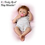 Tiny Miracles Maggie Collectible Lifelike Miniature Breathing Baby Doll: So Truly Real