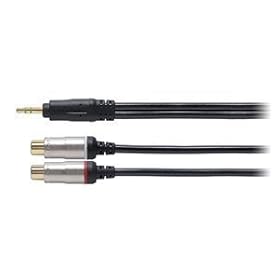 【クリックで詳細表示】audio-technica GOLDLINK Fine ステレオミニ - ピン×2(メス) 0.2m AT568A/0.2