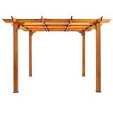 Sierra Cedar Pergola - 10x10 - Redwood