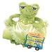 Mud Pie Baby Animal Crackers Frog Woobie with Rattle