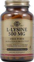 Solgar - L-Lysine, 500 mg, 100 veggie caps [Health and Beauty]