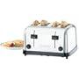 Brushed Chrome 4 Slice Toaster (15-0351) Category: Toasters and Toaster Ovens